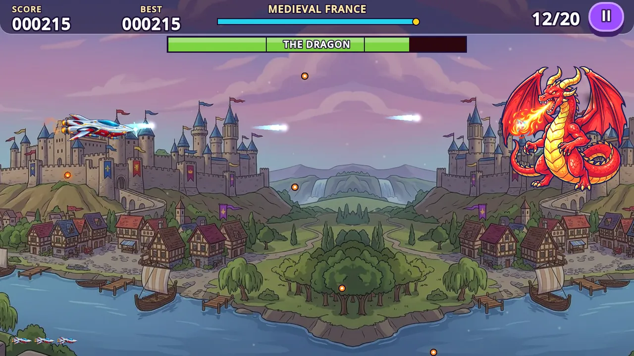 Fighting the dragon in medieval France