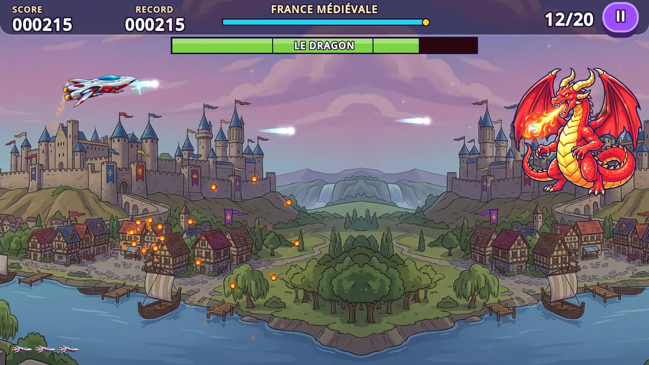 Combat contre le dragon dans la France médiévale
