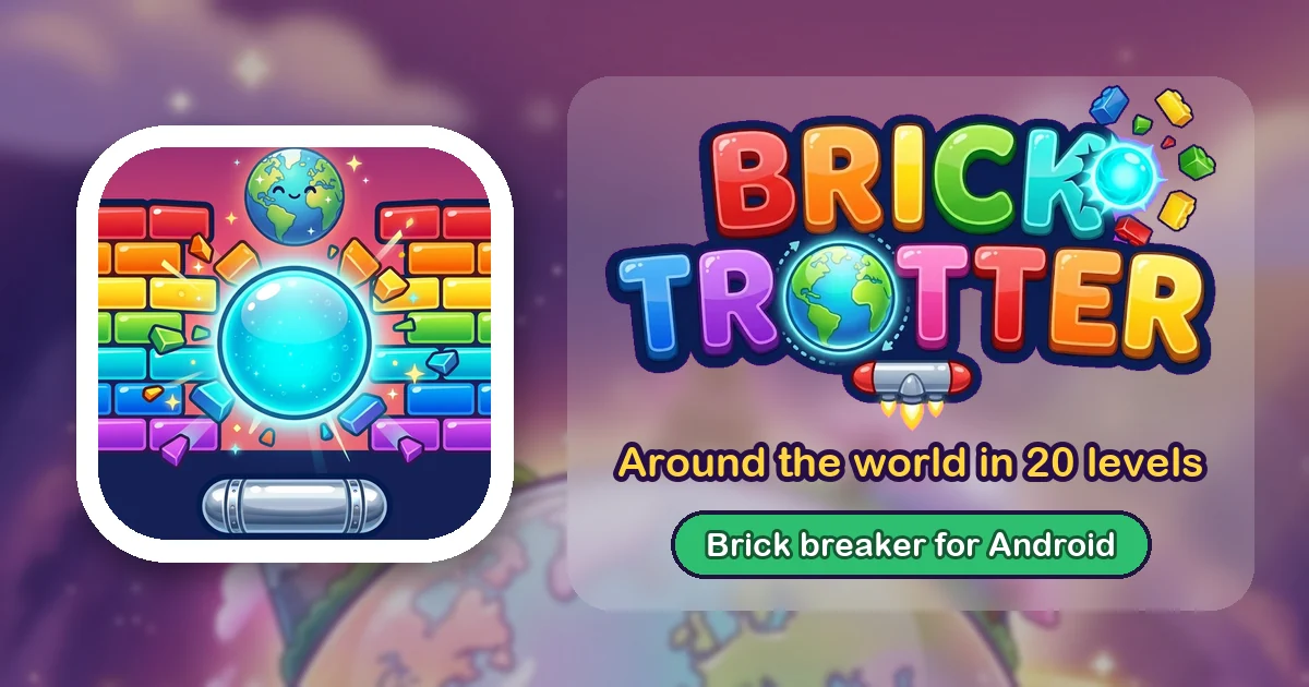 Brick Trotter: an Android brick breaker made with AI