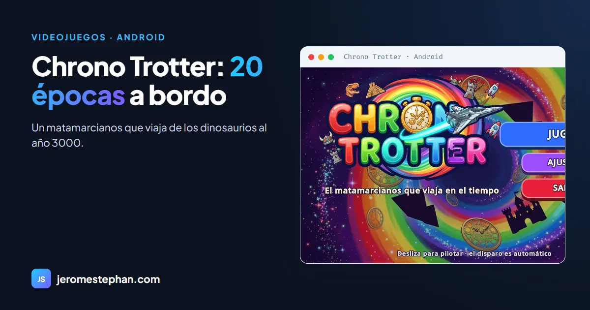 Chrono Trotter: un matamarcianos para Android hecho con IA