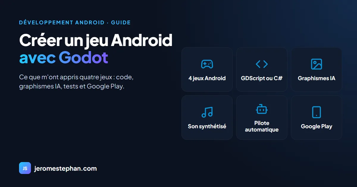 Créer un jeu Android avec Godot : guide pratique