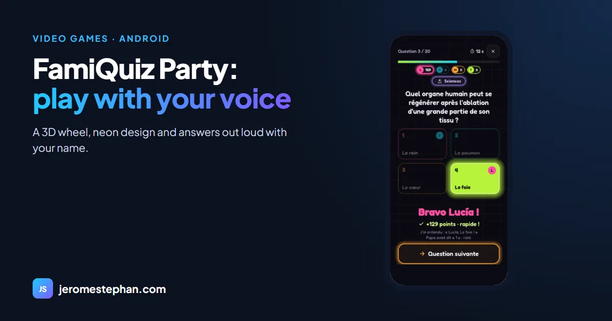 FamiQuiz Party: the quiz you play with your voice