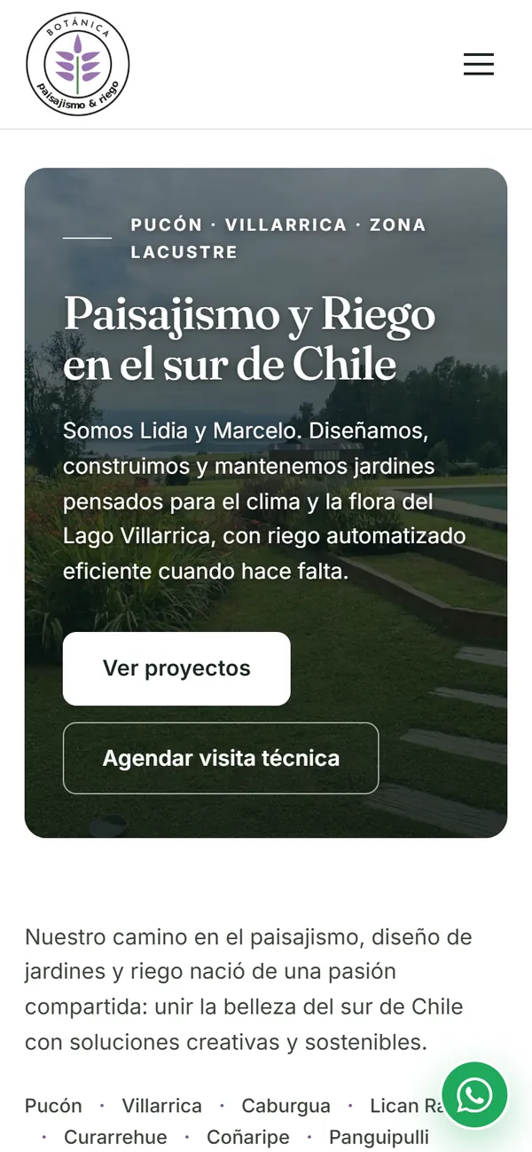 Paisajismo Botánica sur téléphone
