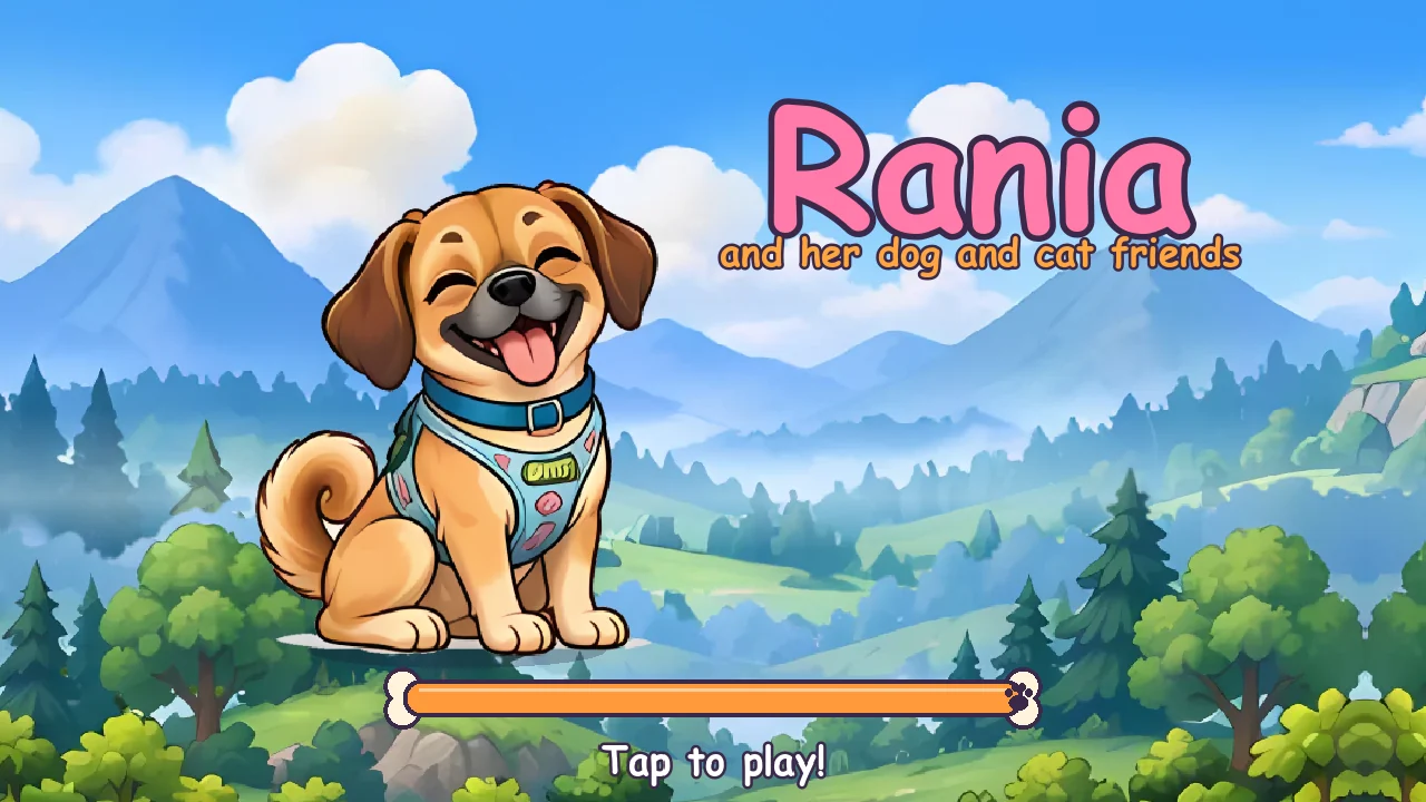 Rania start screen
