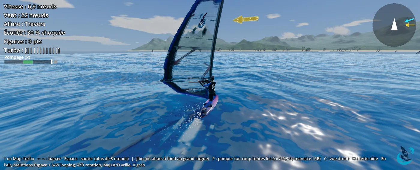 WindRush: freestyle windsurf trick