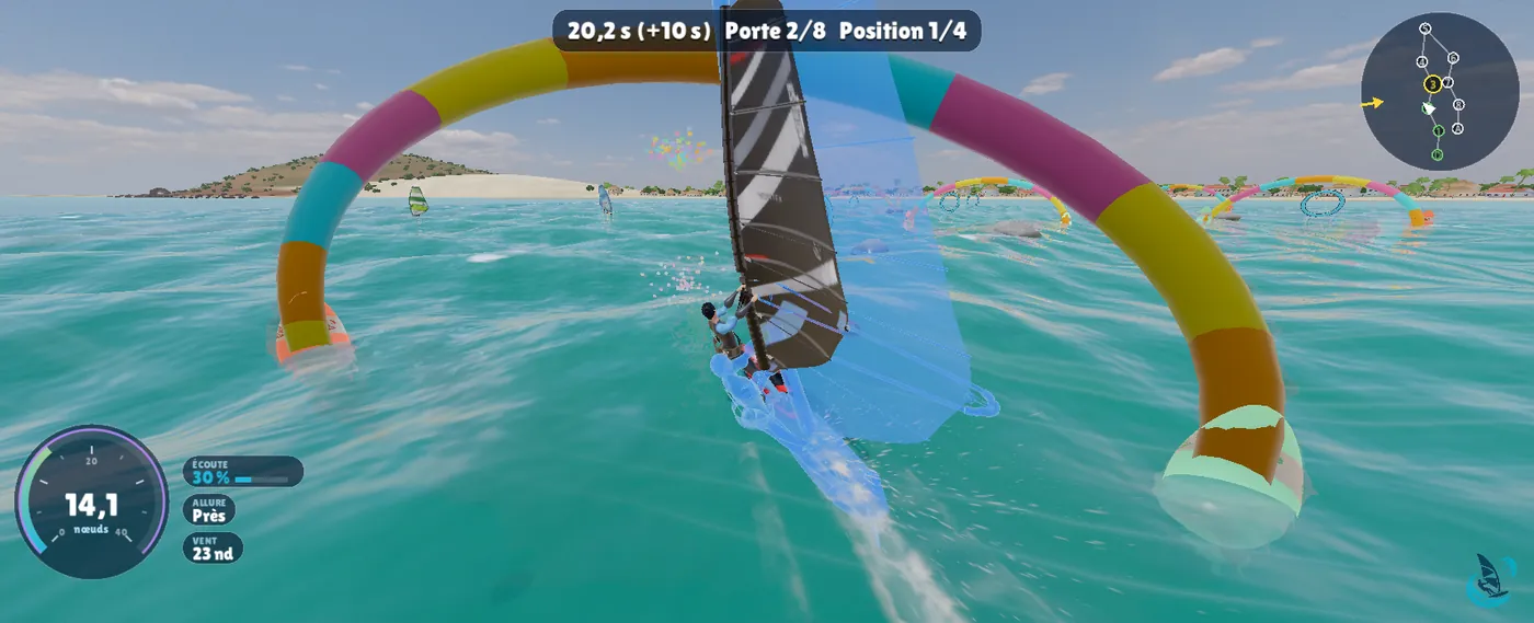 WindRush : slalom à Jericoacoara avec le fantôme du record