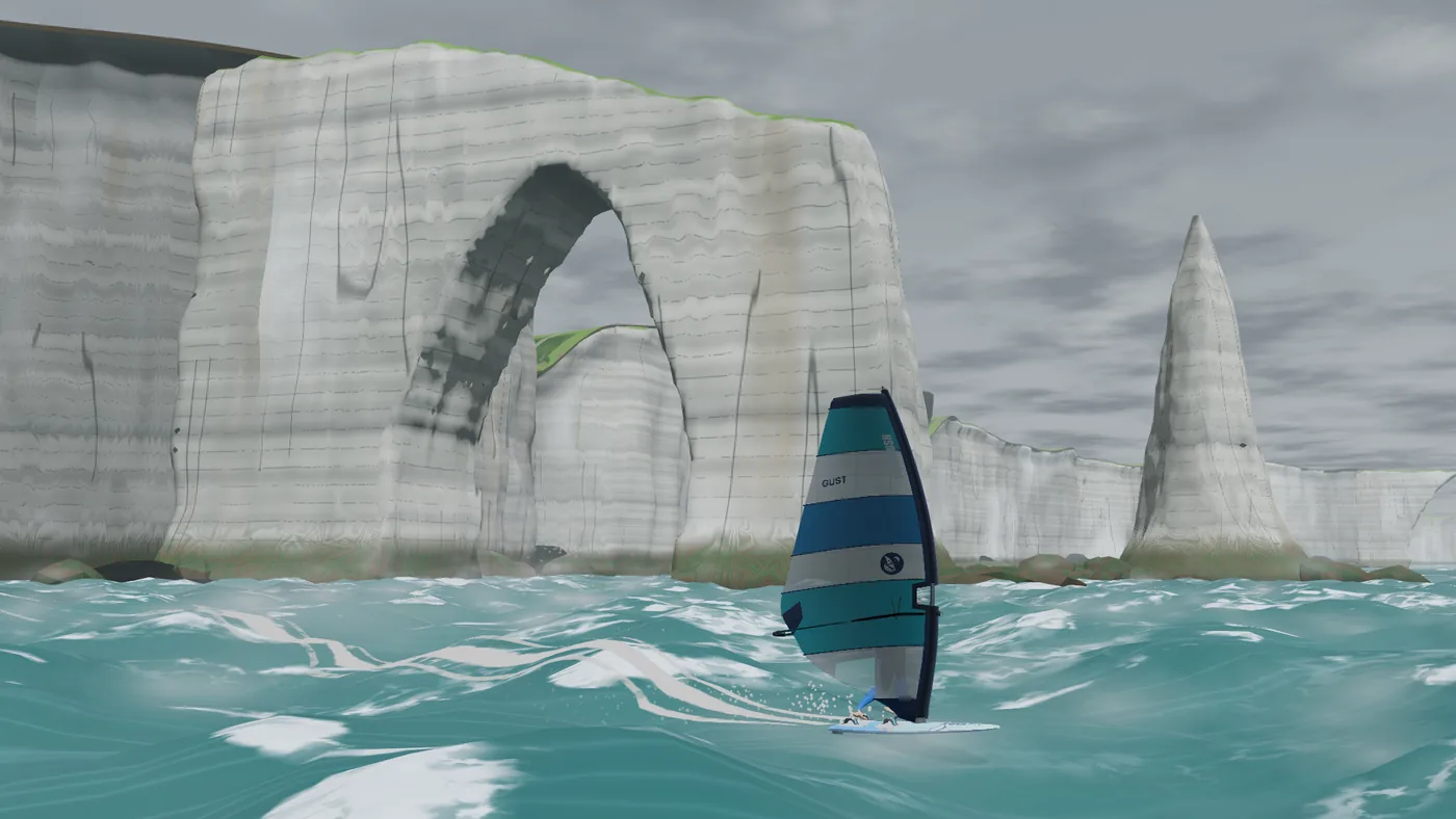 WindRush&nbsp;: Étretat par tempête