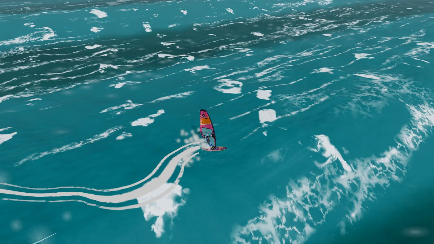WindRush&nbsp;: vue drone d'une vague qui casse